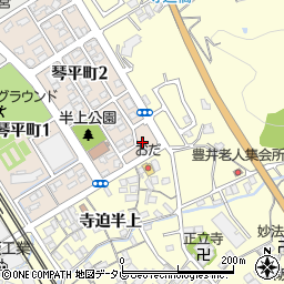 山口県下松市琴平町2丁目11周辺の地図