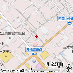 愛媛県四国中央市川之江町317周辺の地図