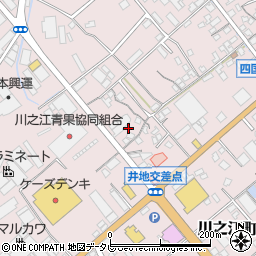 愛媛県四国中央市川之江町458-1周辺の地図