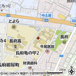 下関市立豊浦小学校周辺の地図