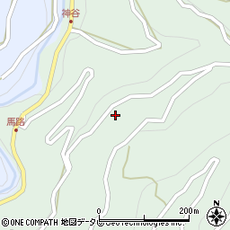 徳島県三好市井川町井内東3023周辺の地図