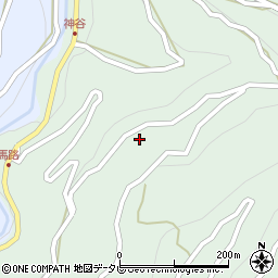 徳島県三好市井川町井内東3099周辺の地図