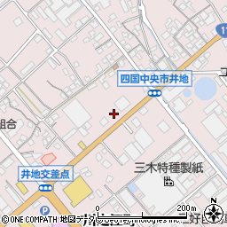 愛媛県四国中央市川之江町294周辺の地図