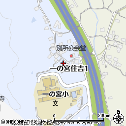 〒751-0805 山口県下関市一の宮住吉の地図