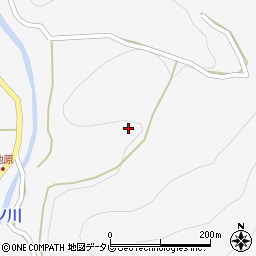 奈良県吉野郡下北山村上桑原663周辺の地図