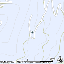 徳島県三好市井川町井内西5423-2周辺の地図