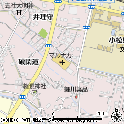 ベルベット　小松島店周辺の地図