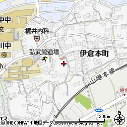 山口県下関市伊倉本町周辺の地図