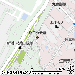 愛媛県四国中央市川之江町414-2周辺の地図