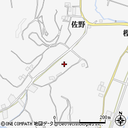 徳島県徳島市渋野町佐野周辺の地図