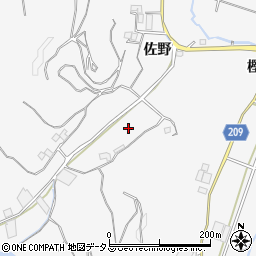徳島県徳島市渋野町（佐野）周辺の地図