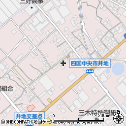 愛媛県四国中央市川之江町303-3周辺の地図