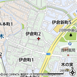 ホワイトハウス伊倉周辺の地図