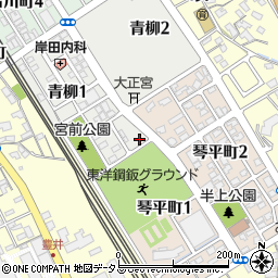 有限会社三奈木塗装店　青柳店周辺の地図