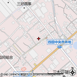 愛媛県四国中央市川之江町731周辺の地図