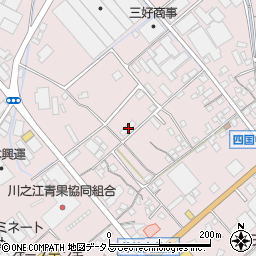 愛媛県四国中央市川之江町502-1周辺の地図