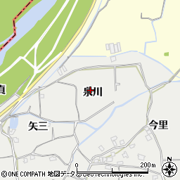 徳島県小松島市田浦町（泉川）周辺の地図