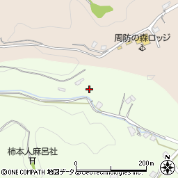 山口県光市三井藤谷周辺の地図