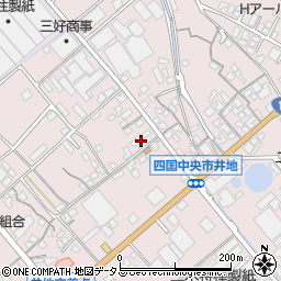 愛媛県四国中央市川之江町733周辺の地図