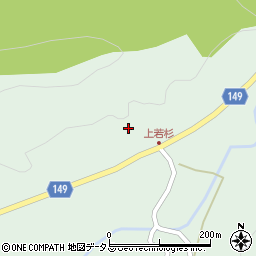 山口県柳井市日積上若杉7779周辺の地図