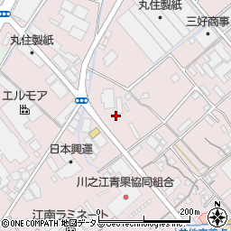 愛媛県四国中央市川之江町489周辺の地図