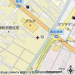 山口県山陽小野田市西高泊670-11周辺の地図