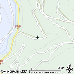 徳島県三好市井川町井内東4581周辺の地図
