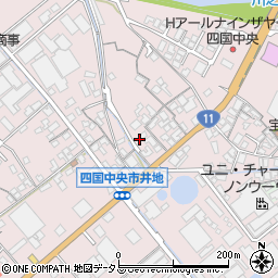 愛媛県四国中央市川之江町766周辺の地図