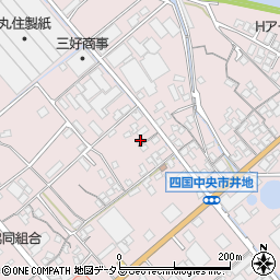 愛媛県四国中央市川之江町726-4周辺の地図