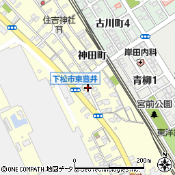 山口県下松市東豊井住吉町1415周辺の地図