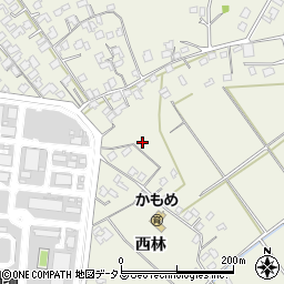 徳島県小松島市和田島町西林周辺の地図