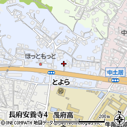 山口県下関市長府三島町5周辺の地図