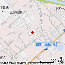 愛媛県四国中央市川之江町726-3周辺の地図