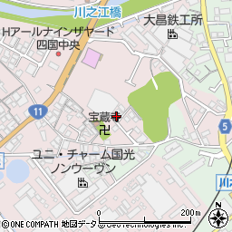 愛媛県四国中央市川之江町889-32周辺の地図