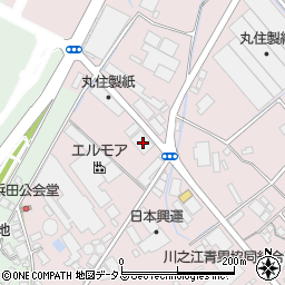 愛媛県四国中央市川之江町540周辺の地図