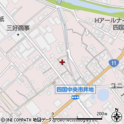 愛媛県四国中央市川之江町742周辺の地図