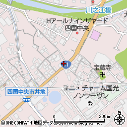 愛媛県四国中央市川之江町810周辺の地図