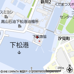 山口県漁業協同組合　下松支店周辺の地図