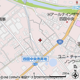 愛媛県四国中央市川之江町768周辺の地図
