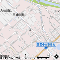 愛媛県四国中央市川之江町725周辺の地図