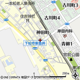 山口県下松市東豊井住吉町1404周辺の地図