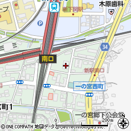 トヨタ部品山口共販株式会社　下関営業所周辺の地図