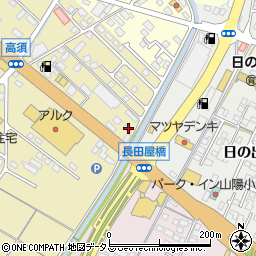 山口県山陽小野田市西高泊663-1周辺の地図