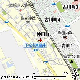 山口県下松市東豊井住吉町1403-2周辺の地図