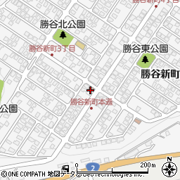下関勝谷新町簡易郵便局周辺の地図