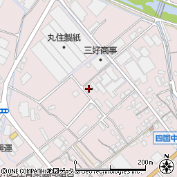 愛媛県四国中央市川之江町722-3周辺の地図