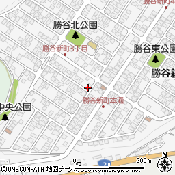 山口県下関市勝谷新町周辺の地図
