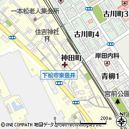 山口県下松市東豊井住吉町1399周辺の地図