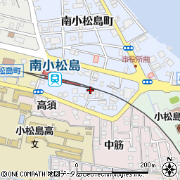 徳島県小松島市南小松島町7周辺の地図