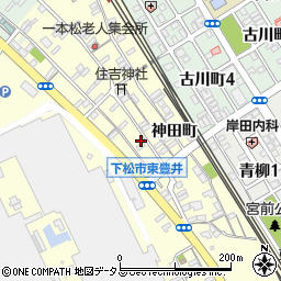 山口県下松市東豊井住吉町1394周辺の地図